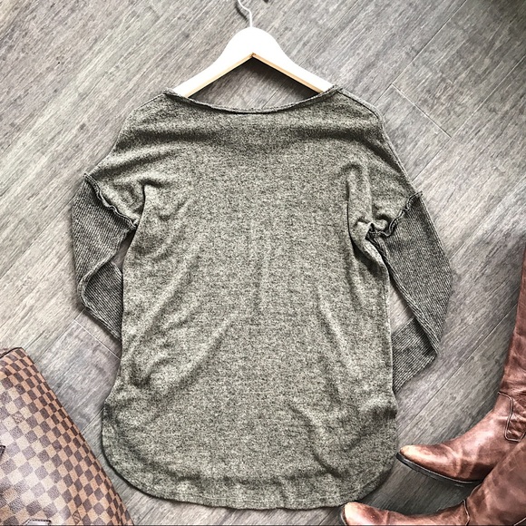 ⚡️FLASH SALE⚡️ Super Cozy Bobeau Ribbed Pullover Sweater - Picture 5 of 5